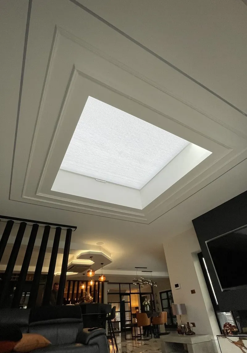 Lantern Roof Blinds fitted by Harley Blinds