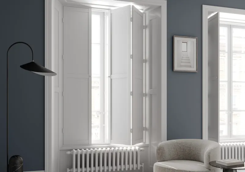 Solid Panel Shutters example 3